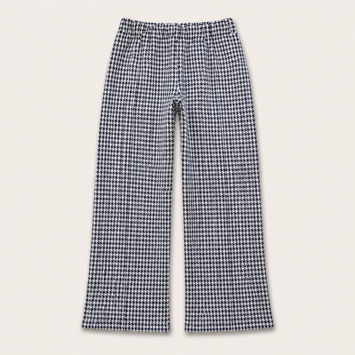 Pantaloni Fete Alb-Negru