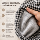 Pantaloni Fete Alb-Negru