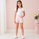 Pantaloni Scurti Fete Roz