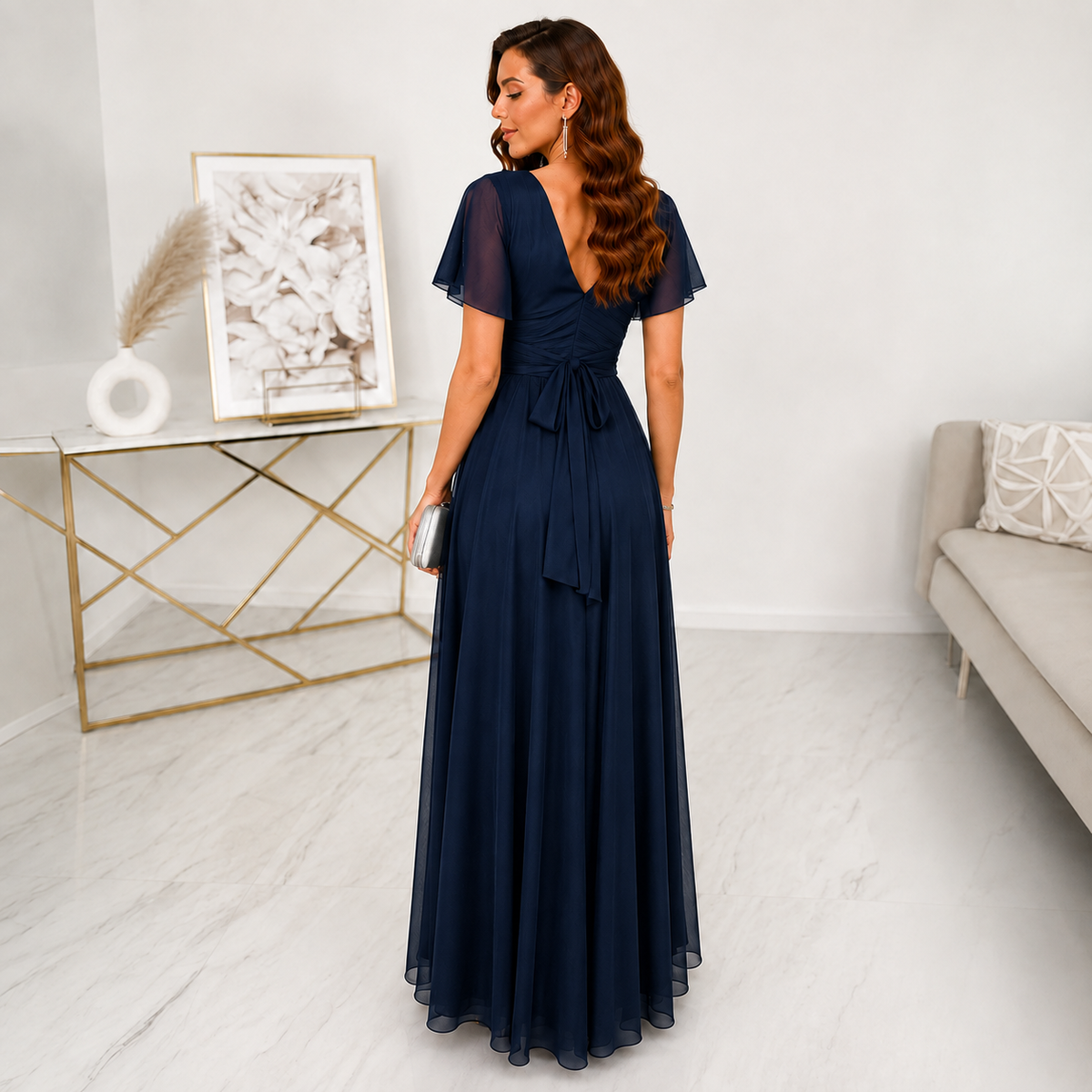 Rochie Bleumarin Iris