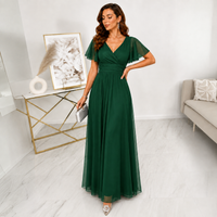 Rochie Verde Inchis Iris