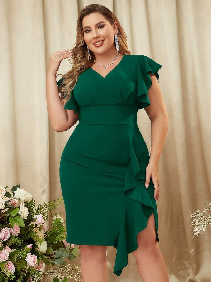 Rochie Eleganta Verde Eva