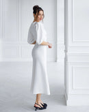 Rochie Alb Lilly