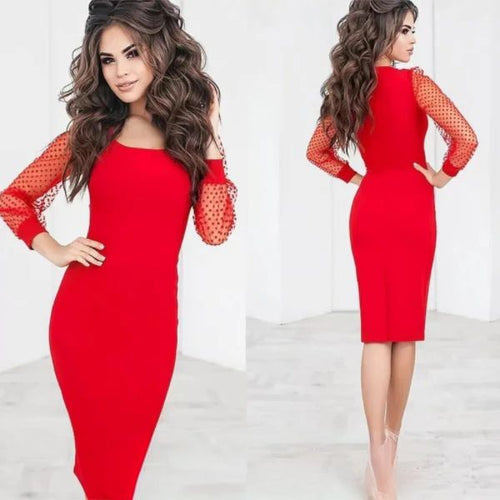 Rochie Rosu Flash