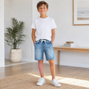 Blugi Scurti Baieti Cool Light Denim