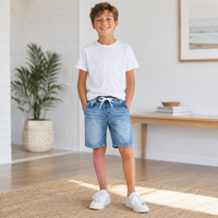 Blugi Scurti Baieti Cool Light Denim