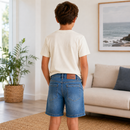 Blugi Scurti Baieti Dark Denim Palmier - imagine 2