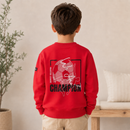 Bluza Baieti Stay Strong Rosu - spate