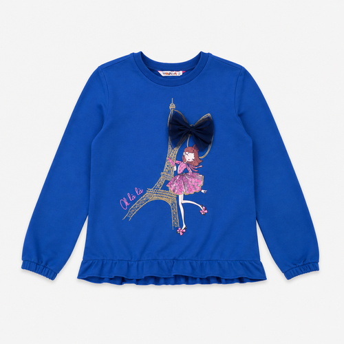 Bluza Albastra Paris Fete - flatlay