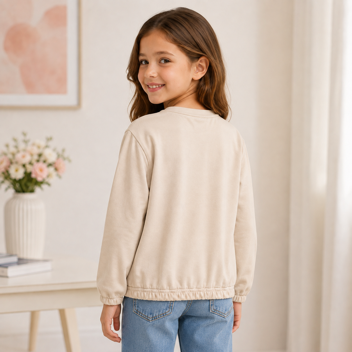 Bluza Bej Paris Fete