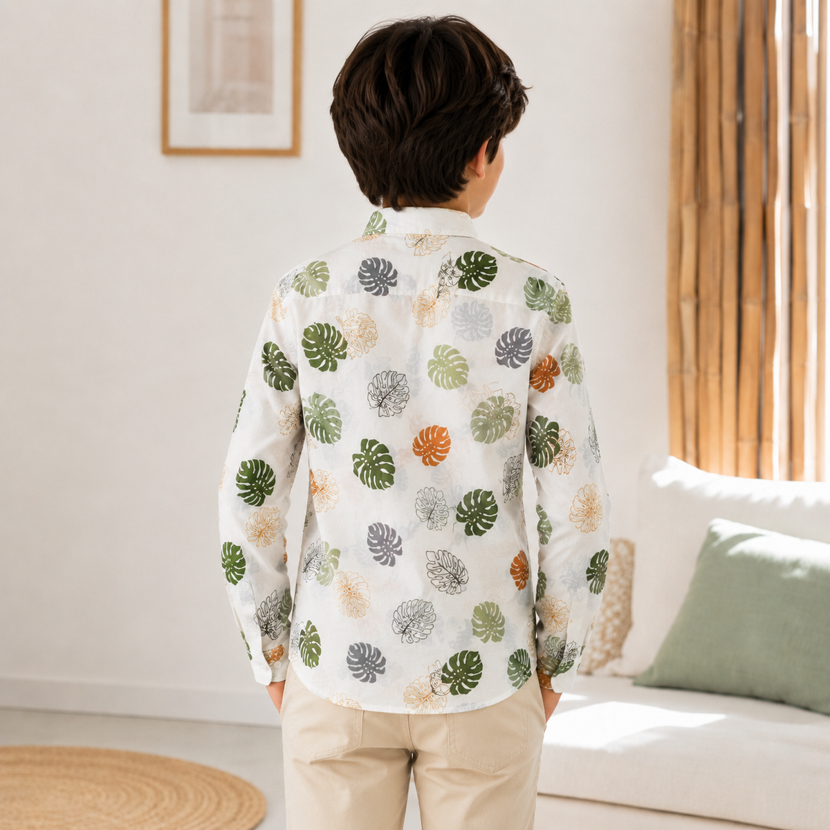 Camasa Baieti Rose Print