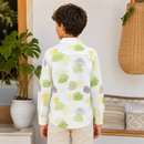 Camasa Baieti Yellow Print - imagine 2