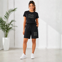 Compleu Sport Dama din Bumbac Negru