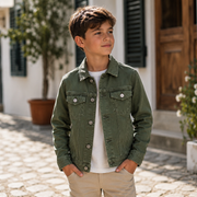 Geaca Blugi Baieti Olive