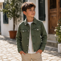 Geaca Blugi Baieti Olive