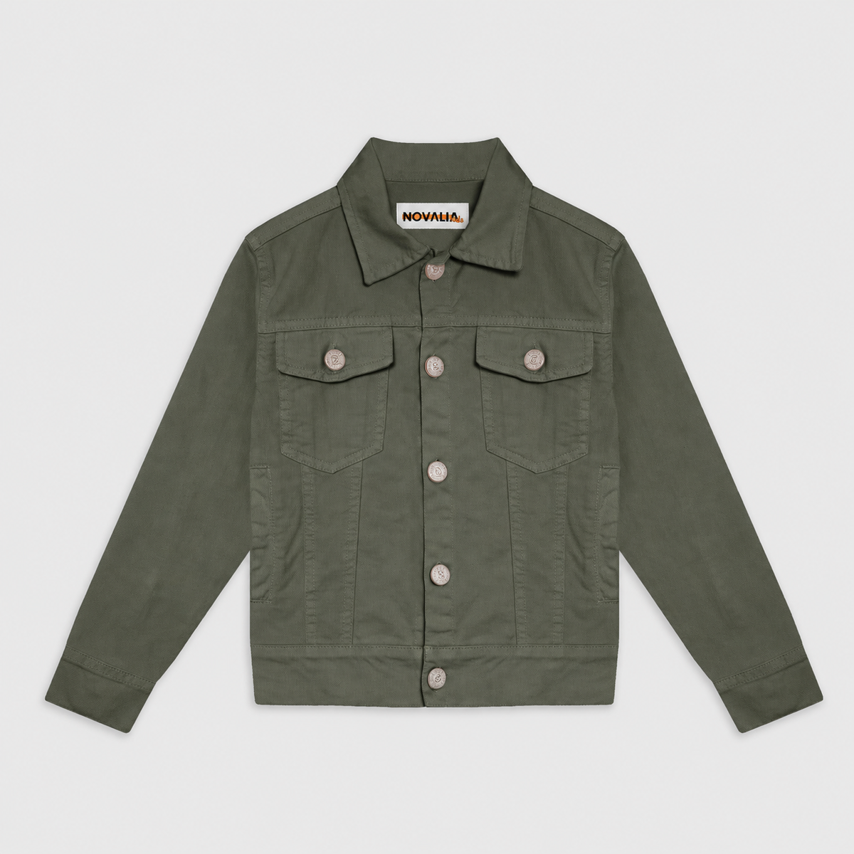 Geaca Blugi Baieti Olive - imagine 4