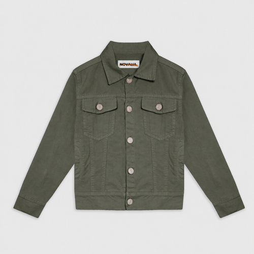 Geaca Blugi Baieti Olive - imagine 4