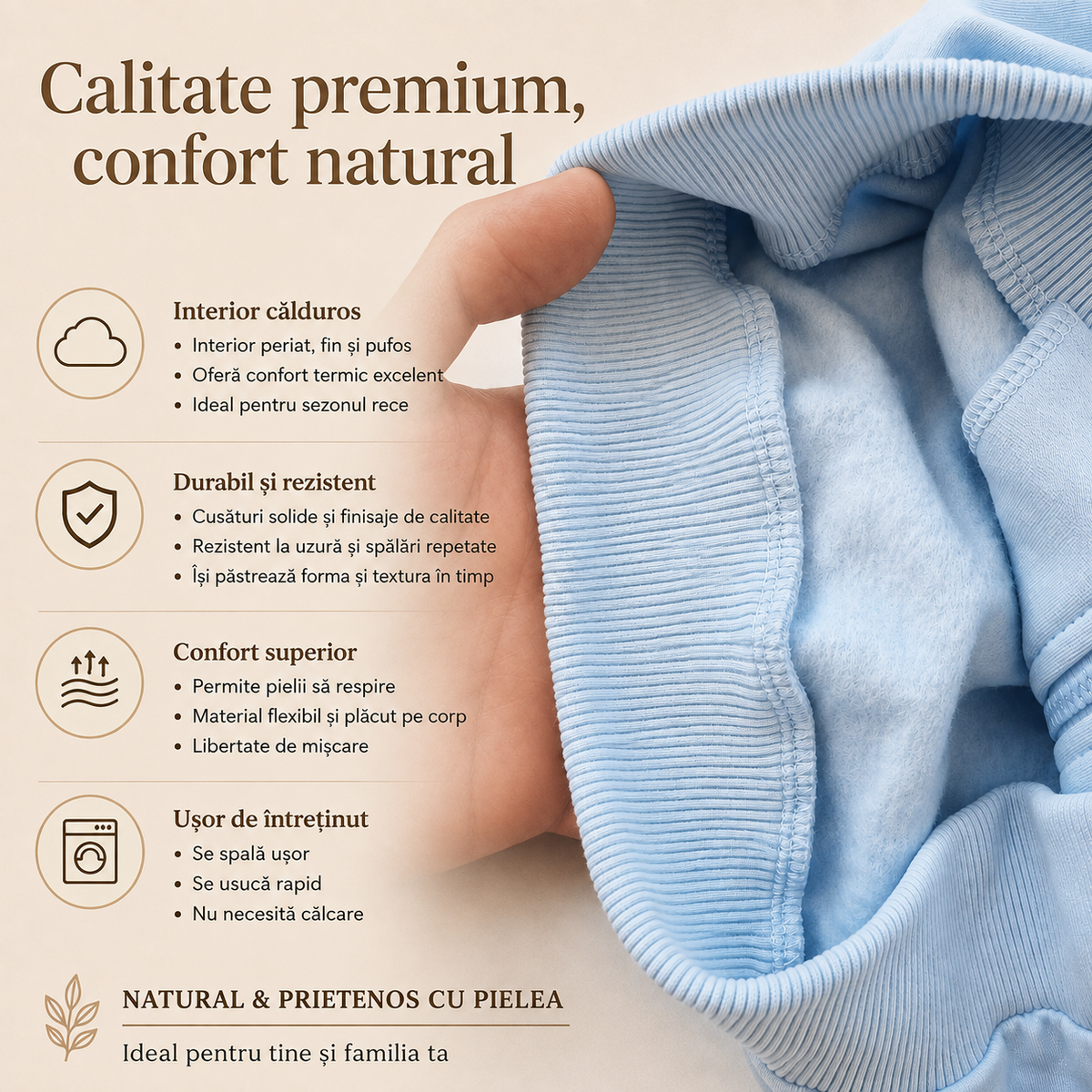 Hanorac Baieti Adventure Bleu - detalii