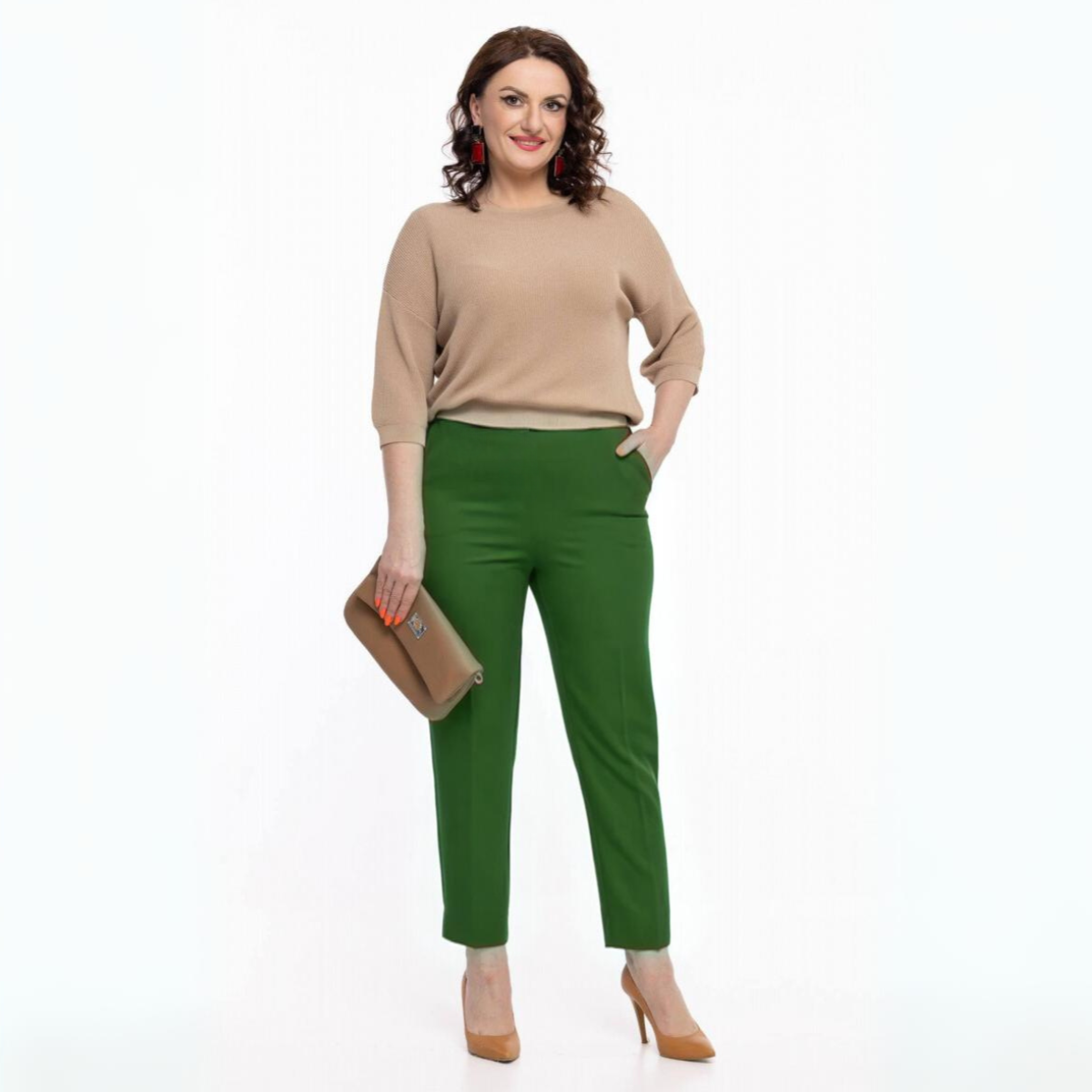 Pantaloni Verde Clasic