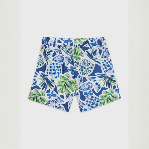 Pantaloni Scurti Fete Imprimeu Floral Navy - imagine 4