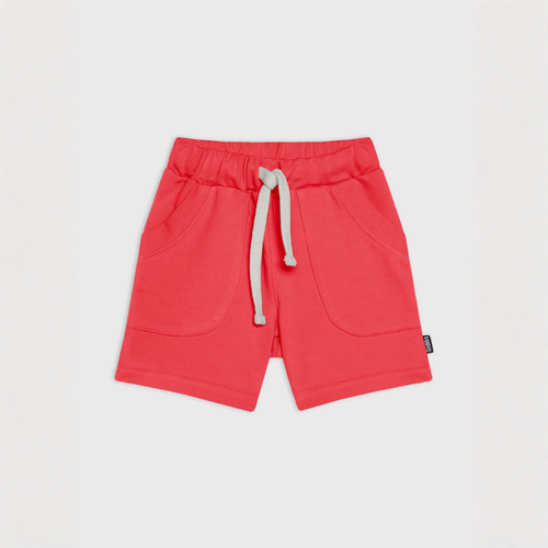 Pantaloni Scurti Baieti Rosu - imagine 3