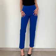 Pantaloni Dama Eleganti Albastru Zaza