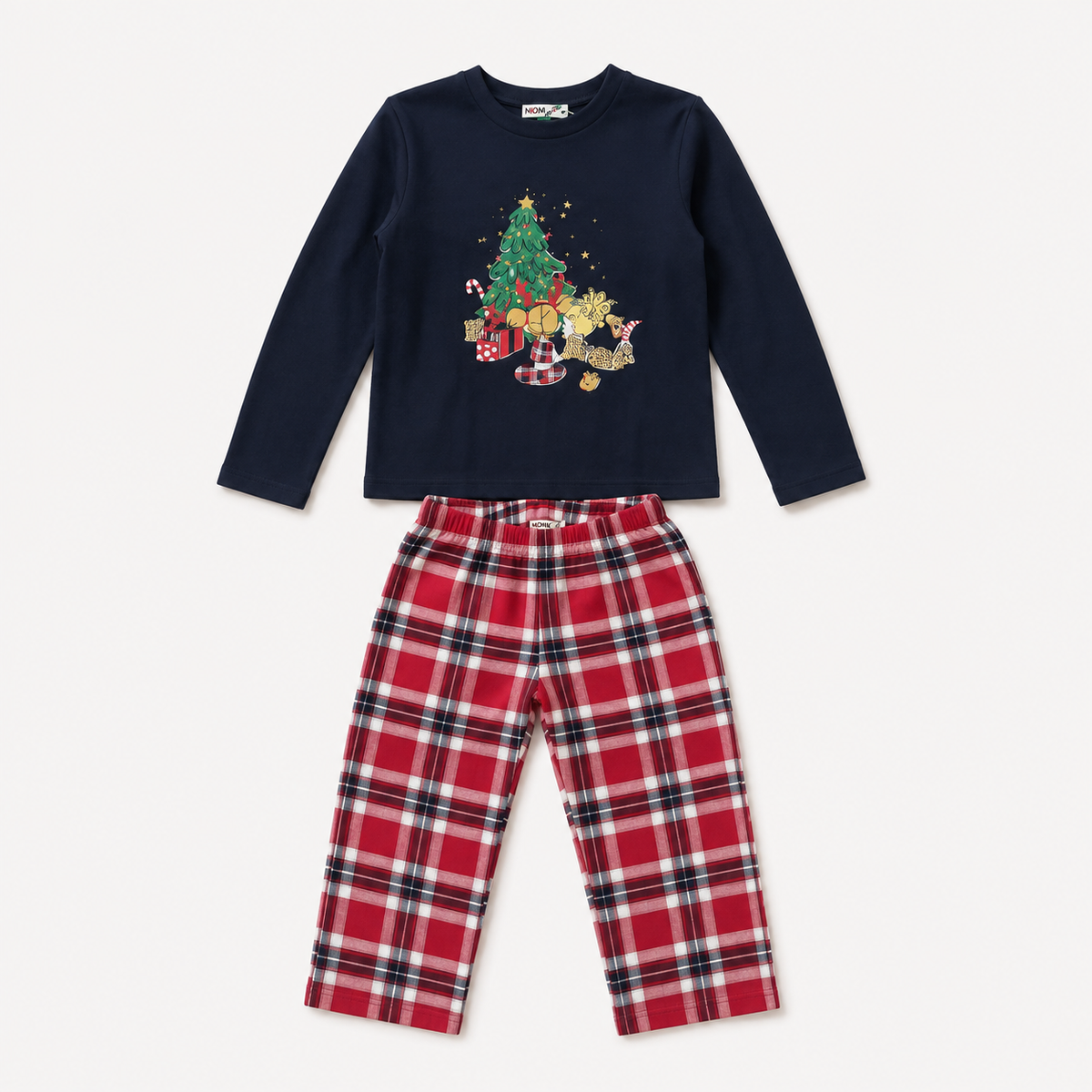 Pijama Fete Brad Bleumarin - flatlay