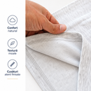 Pijama Fete Brad Gri - textura
