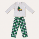 Pijama Fete Brad Gri - flatlay