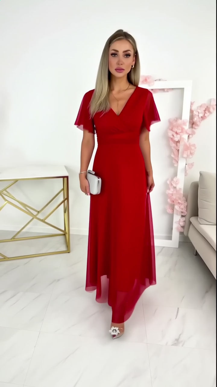 Rochie Iris Rosu - video produs