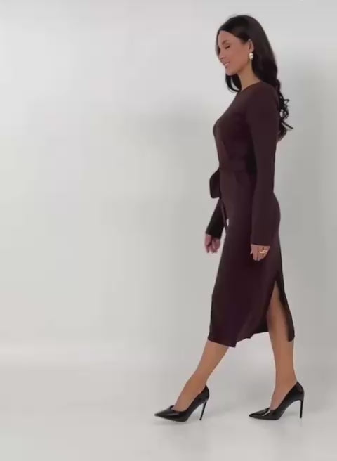 Rochie Adriana Bleumarin - video produs
