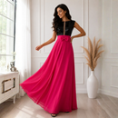 Rochie de Seara din Paiete Fucsia Aura - imagine 3