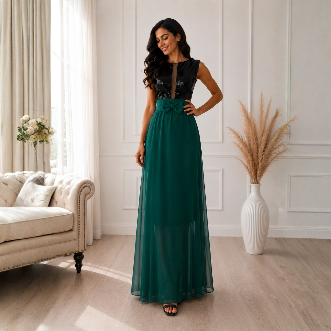 Rochie de Seara Verde Aura
