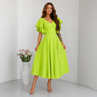 Rochie Eleganta Verde Cosmote Bliss