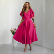 Rochie Eleganta Fucsia Bliss