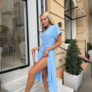 Rochie Casual din Viscoza Bleo Crina - imagine 2