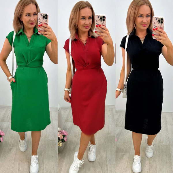 Rochie Rosu Eliza