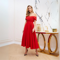 Rochie Seara Rosu Larisa