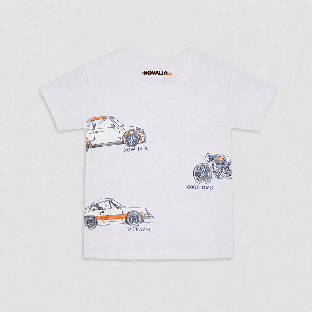 Tricou Travel Baieti Alb - imagine 3
