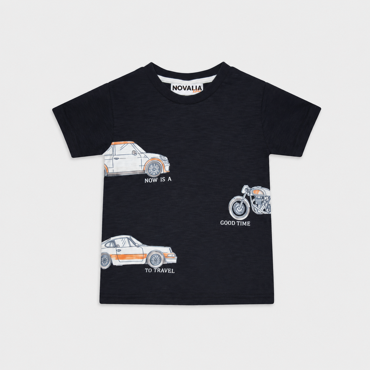 Tricou Travel Baieti Negru - imagine 3