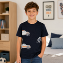 Tricou Travel Baieti Negru