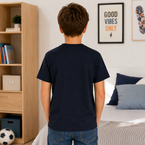 Tricou Travel Baieti Negru - imagine 2