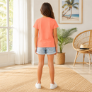 Tricou Palm Fete Orange - imagine 2