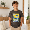 Tricou Sun Unisex Copii Kaki