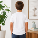 Tricou Avion Unisex Copii Alb - imagine 2