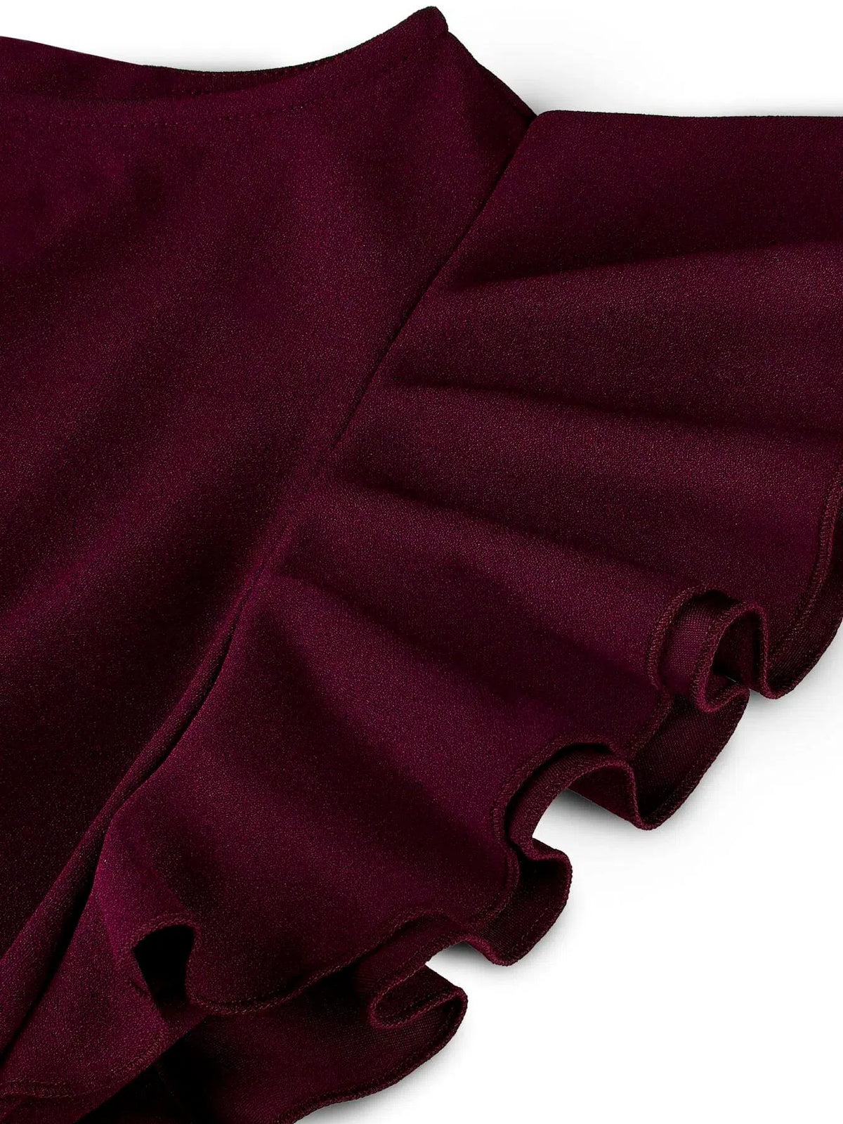 Rochie Aria Grena - rochie midi eleganta cu decolteu rotund