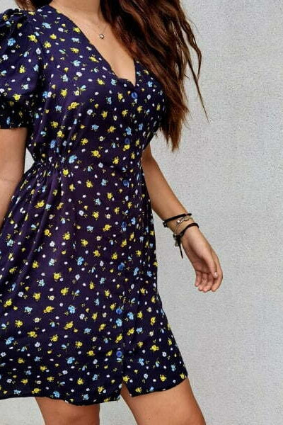 Rochie Sara cu Imprimeu - imagine 3